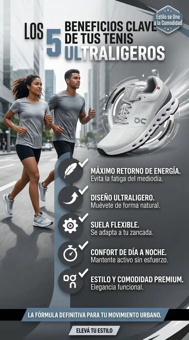 Tenis Confort ON CLOUD°|