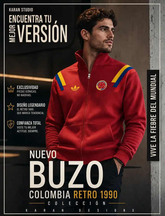 BUZO RETRO 1990 COLOMBIA