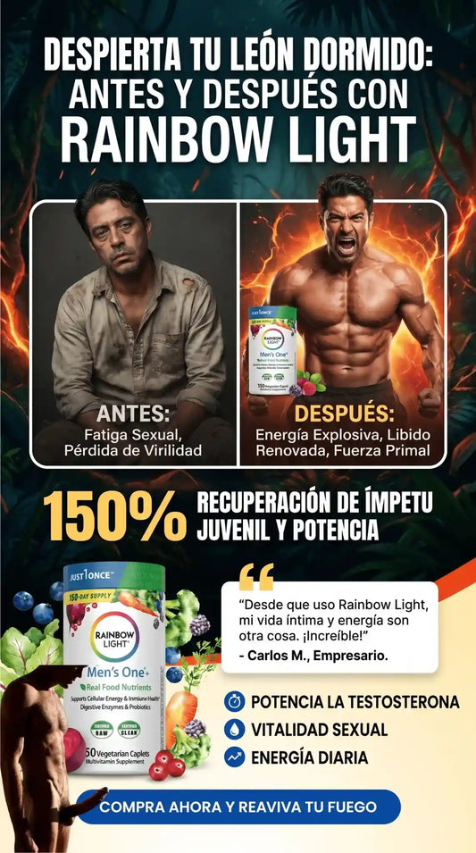 Rainbow Light- Multivitaminico para Hombres