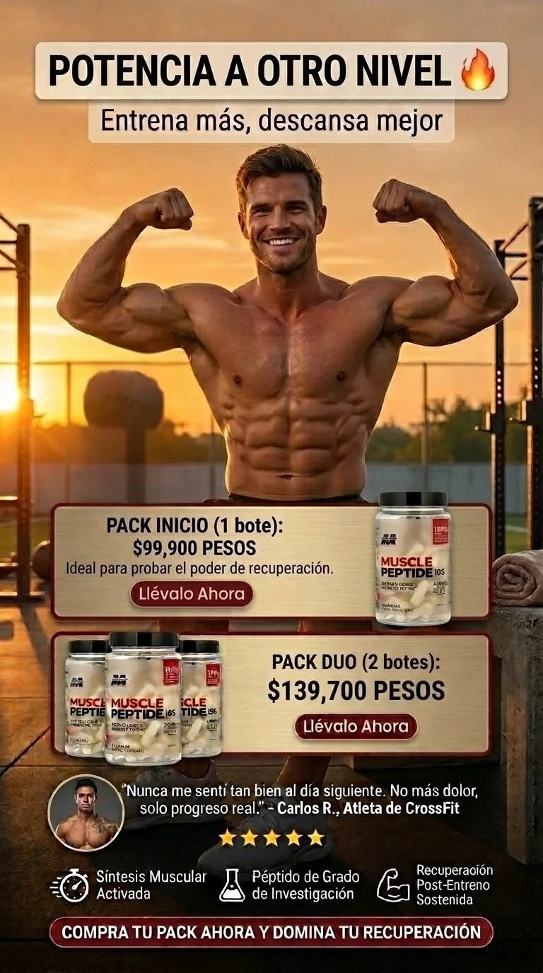 MUSCLE PEPTIDES 185- TU CUERPO A OTRO NIVEL