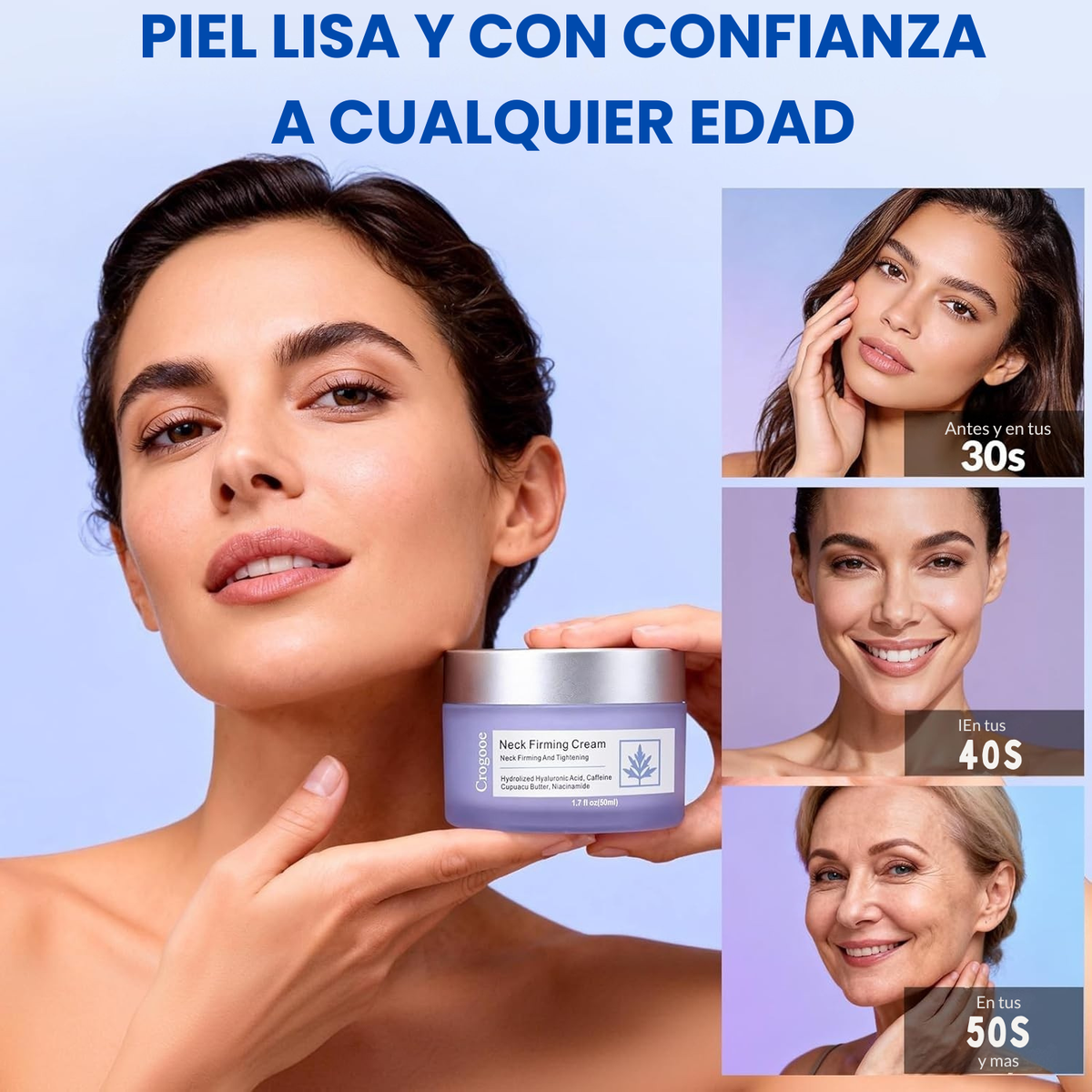 CREMA REAFIRMANTE PARA CUELLO Y ESCOTE- PIDE  1 Y LLEVA 2
