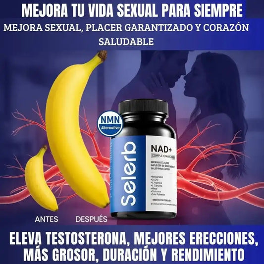 SELERB NAD+ CERTIFICADO° Potencia y rendimiento