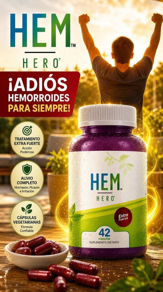 HEM HERO-ADIOS HEMORROIDES
