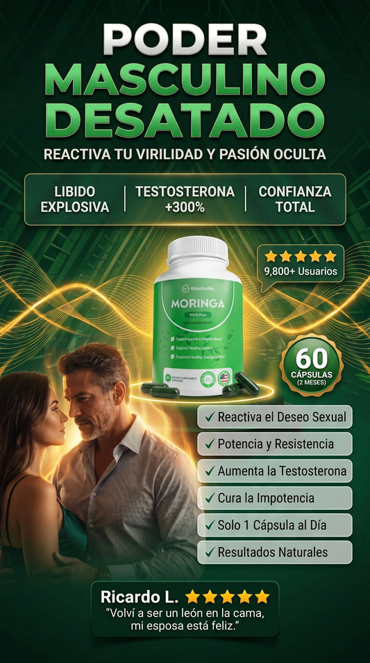 MORINGA-RECUPERA TU POTENCIA MASCULINA